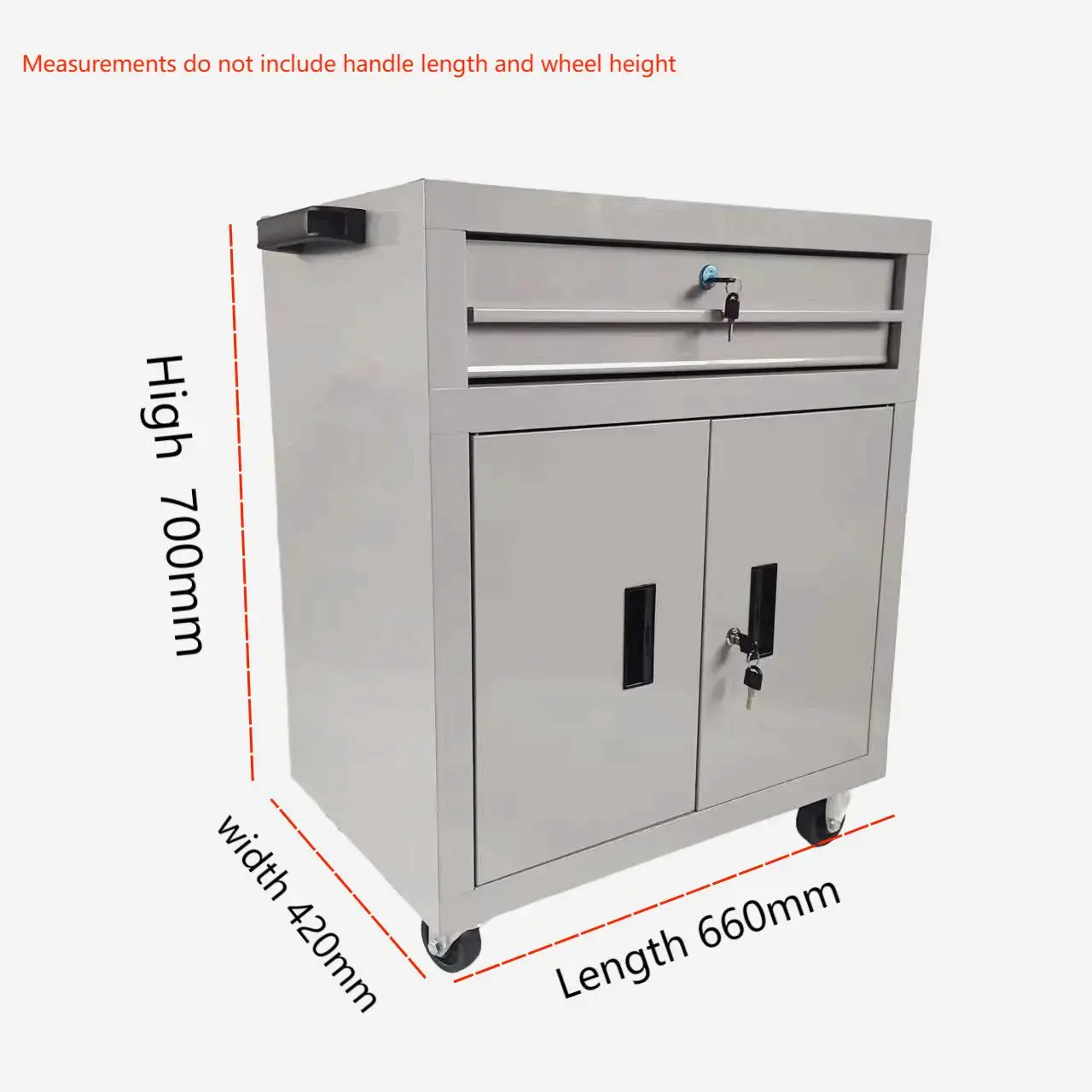 One drawer tool cabinet 11